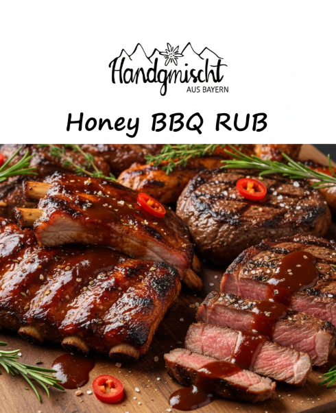 Honey BBQ RUB Marinade – Nachfüllpackung