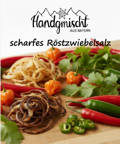 scharfes Röstzwiebelsalz