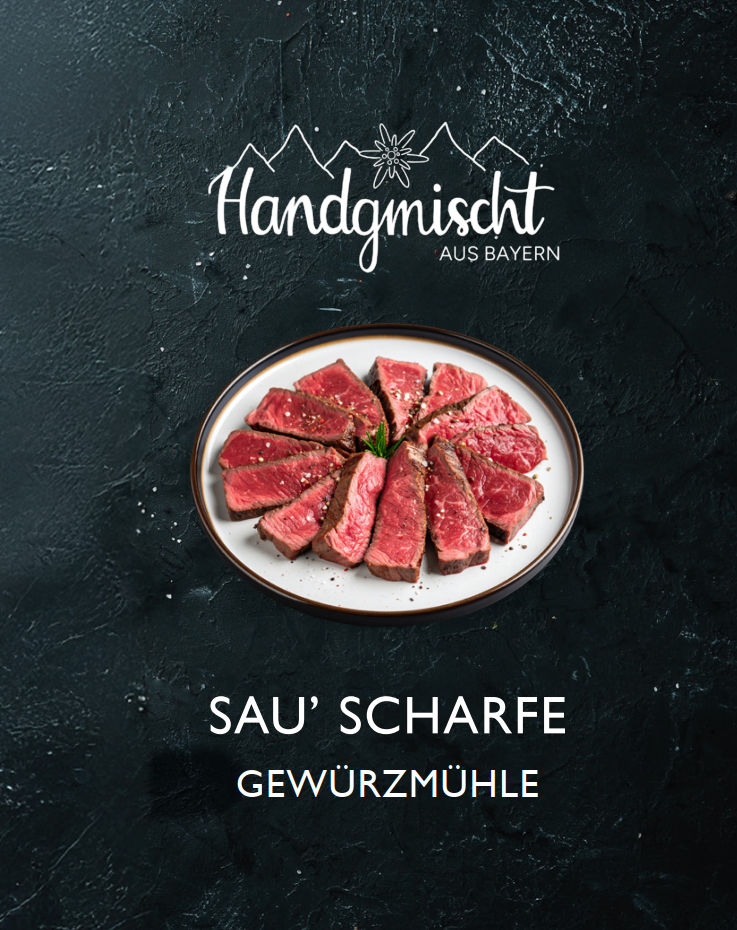 Grobe Mischung - Sau` Scharfe Mischung mit Mühle