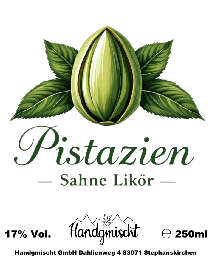 Pistazien Sahne Likör 17% vol