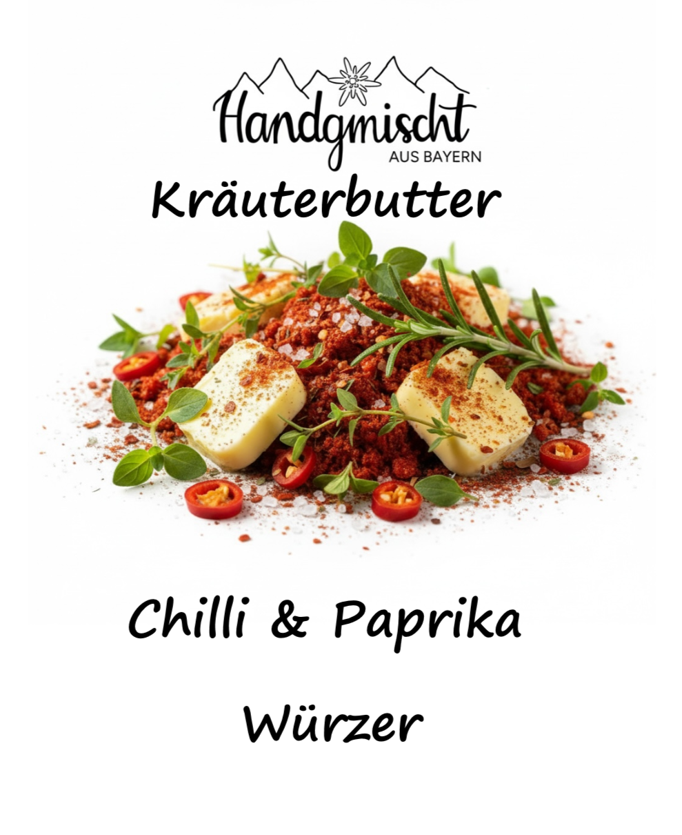 Kräuterbutter Chilli & Paprika