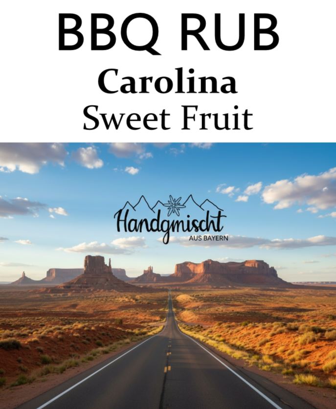 BBQ RUB - Carolina - Sweet Fruit Rub