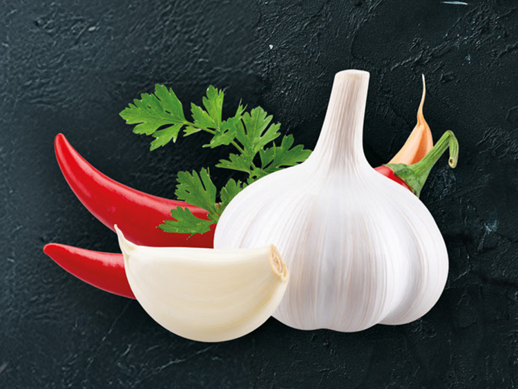 Knoblauch Chili Öl